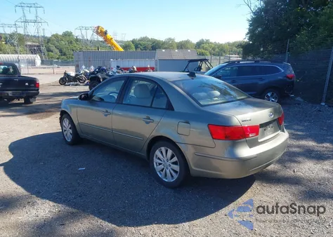 2010 Hyundai Sonata Gls из США, поврежденный, VIN 5NPET4ACXAH657633